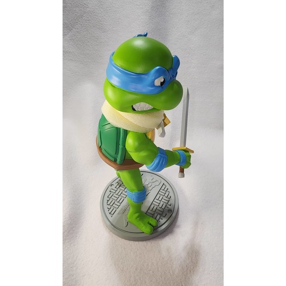 teenage mutant ninja turtles head knockers Leonardo collectors quality resin - Picture 8 of 11